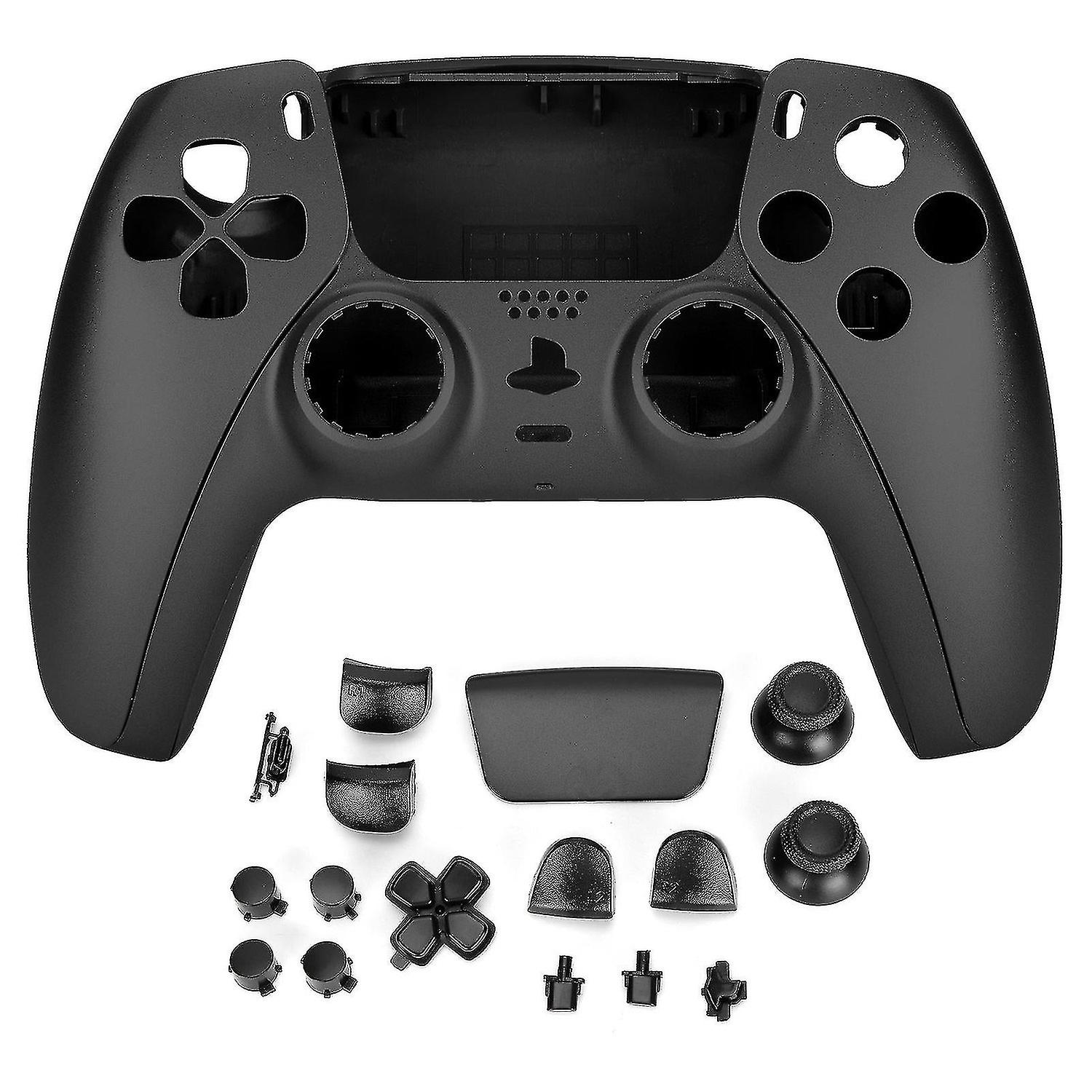 Controller replacement button replacement shell diy accessories for ps5 controllerblack