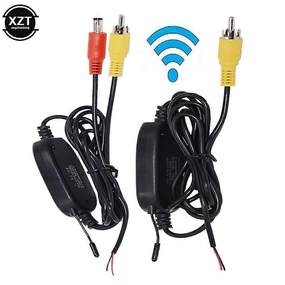 2.4g Wireless Rear View Camera Rca Video Transmitter Receiver For Car Rearview Monitor Fm Wireless Transceiver Receiver Module