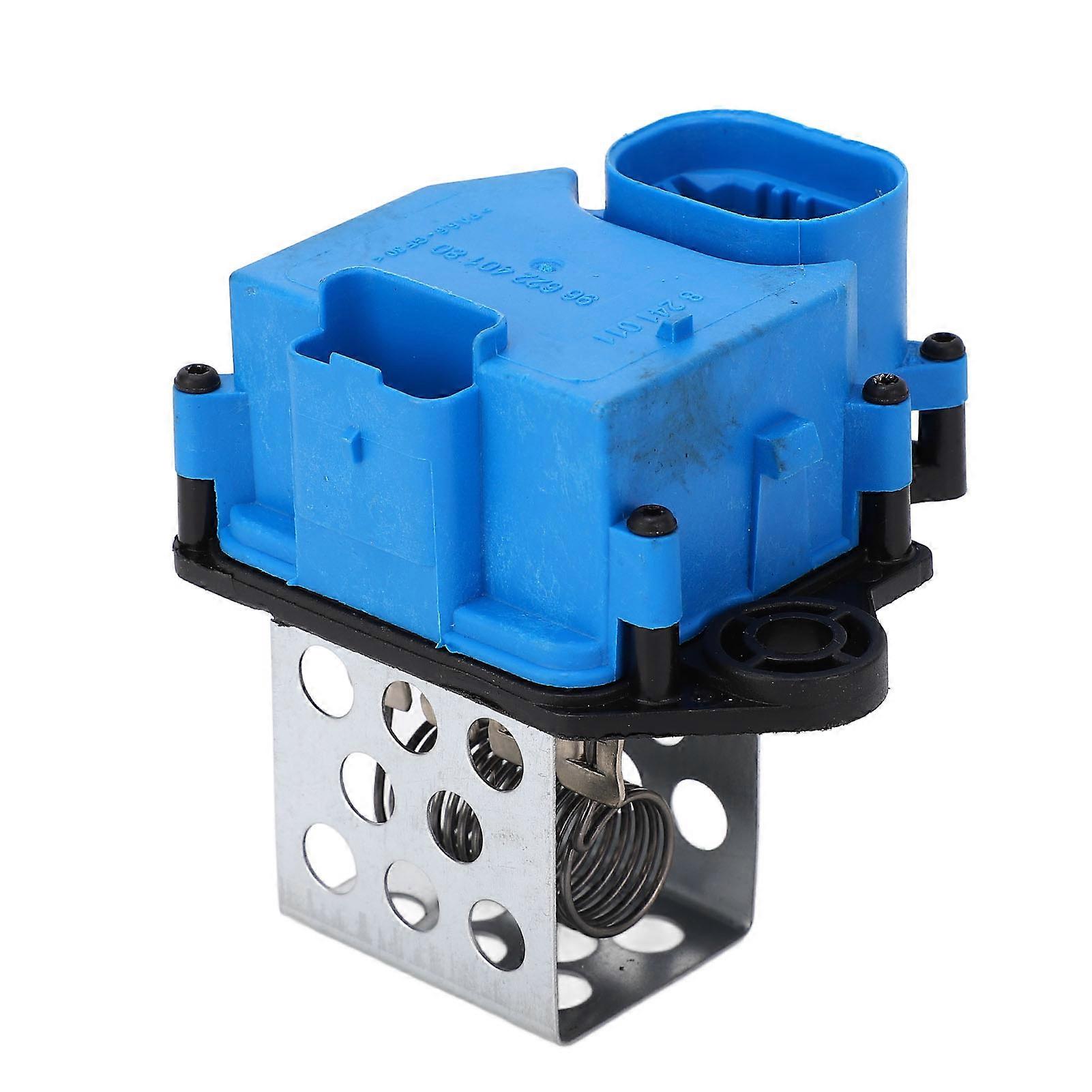 Radiator Fan Relay Resistor 1308CX Blower Fan Cooling Resistor Heating Ventilation Control Unit Replacement for Peugeot 307 308 NO.8134