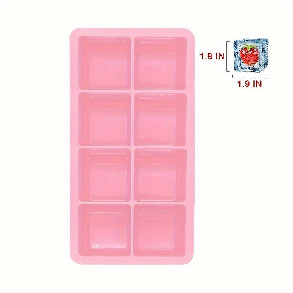 1pc Ice Cube Mold, Silikon Ice Cube Tray, Multifunksjonell Chocolate Mold, Mold For Pudding, Jelly, Candy, Whisky Ice Cube Tray, Ice Trays For Freeze