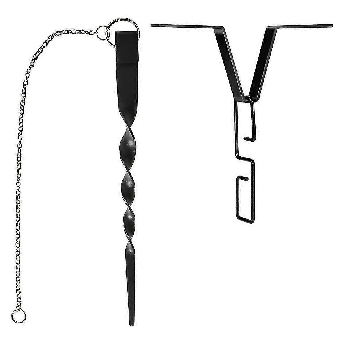 Rain Chain Hook Rain Chain Anchor, Garden Gutter Positioner, Rain Chain Retainer for Rain Chain Ins