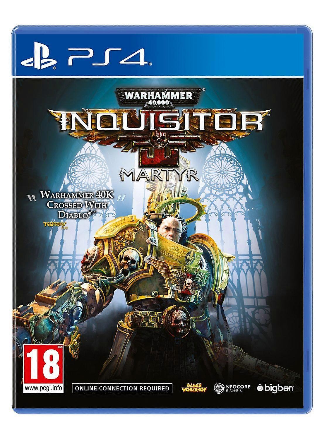 Maximum Games Warhammer 40K Inquisitor Martyr (PS4) - New & Sealed