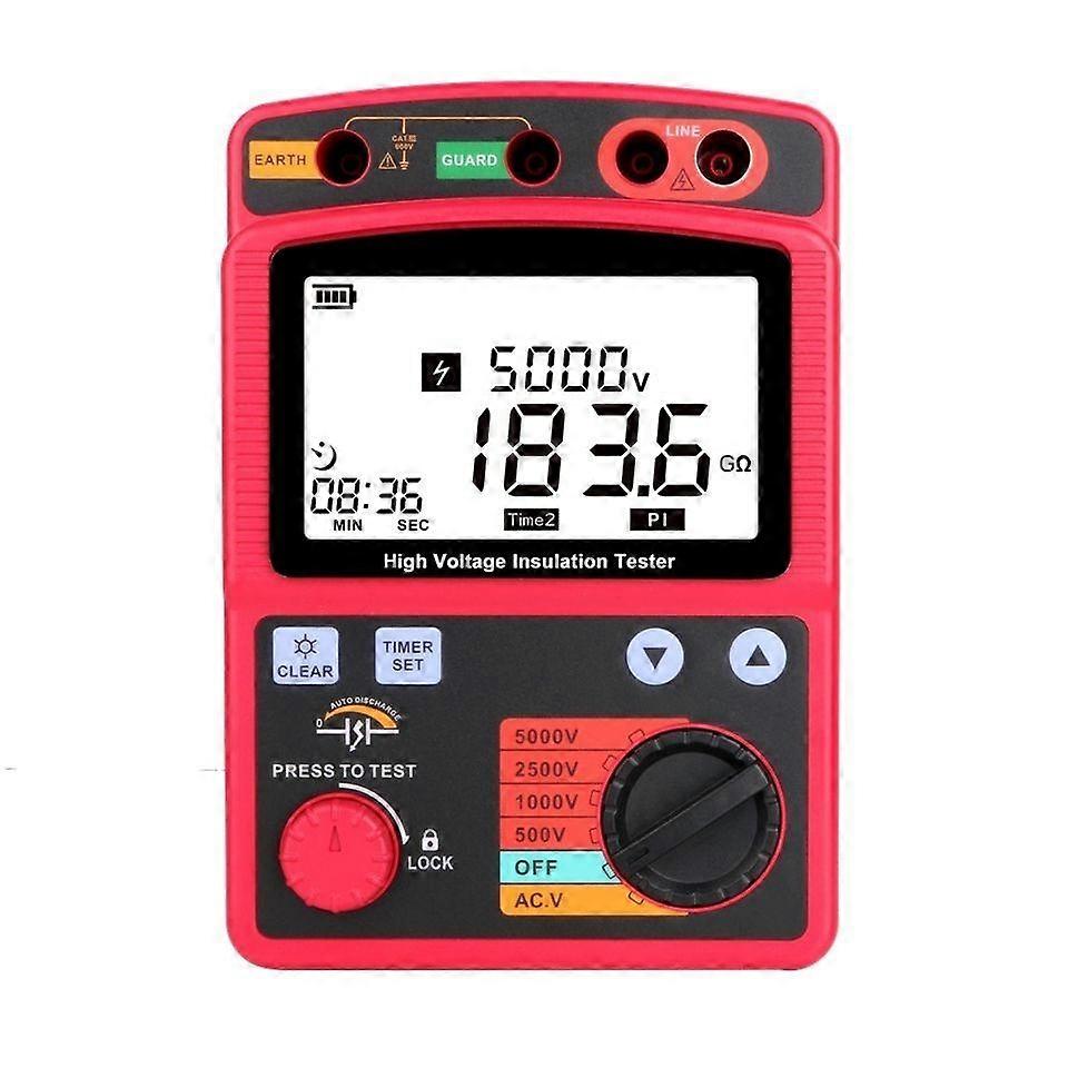 GM3125 Digital isolasjonsmotstandstester