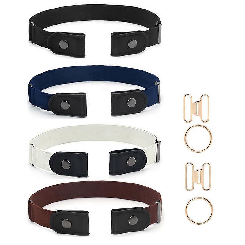 INF Elastische riem zonder gesp 4-pack