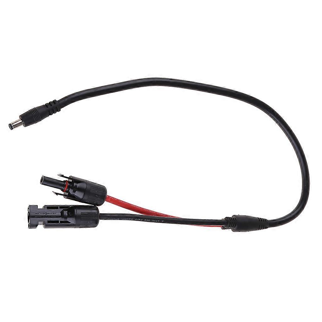  Auto Solar Panel Connectors Wire Cable DC5.5x2.1mm Plug Adapter Cable Connector