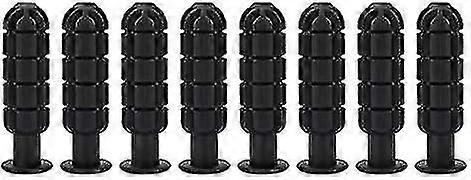 8pcs επιτραπέζιες πλαστικές αντικαταστάσεις μερών λαβών ποδοσφαίρου επιτραπέζιων λαβών ποδοσφαίρου για τα τυποποιημένα τραπέζια ποδοσφαιριστών