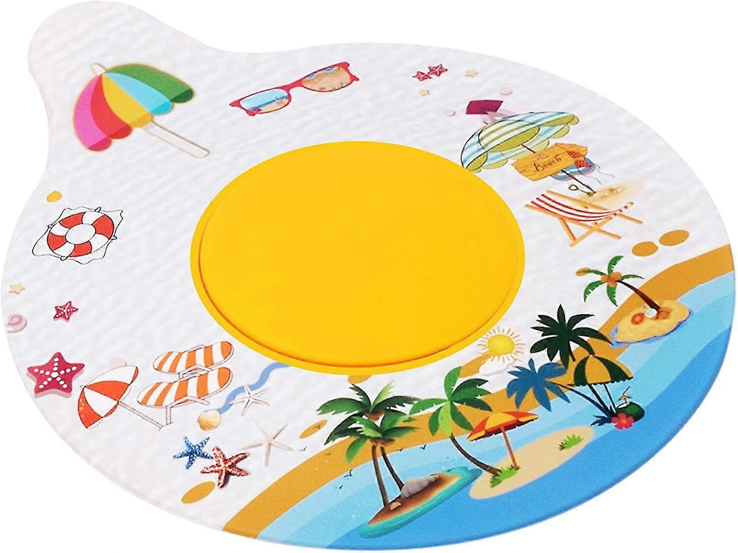 Badkarsavloppspropp, silikonrörspropp (vit)