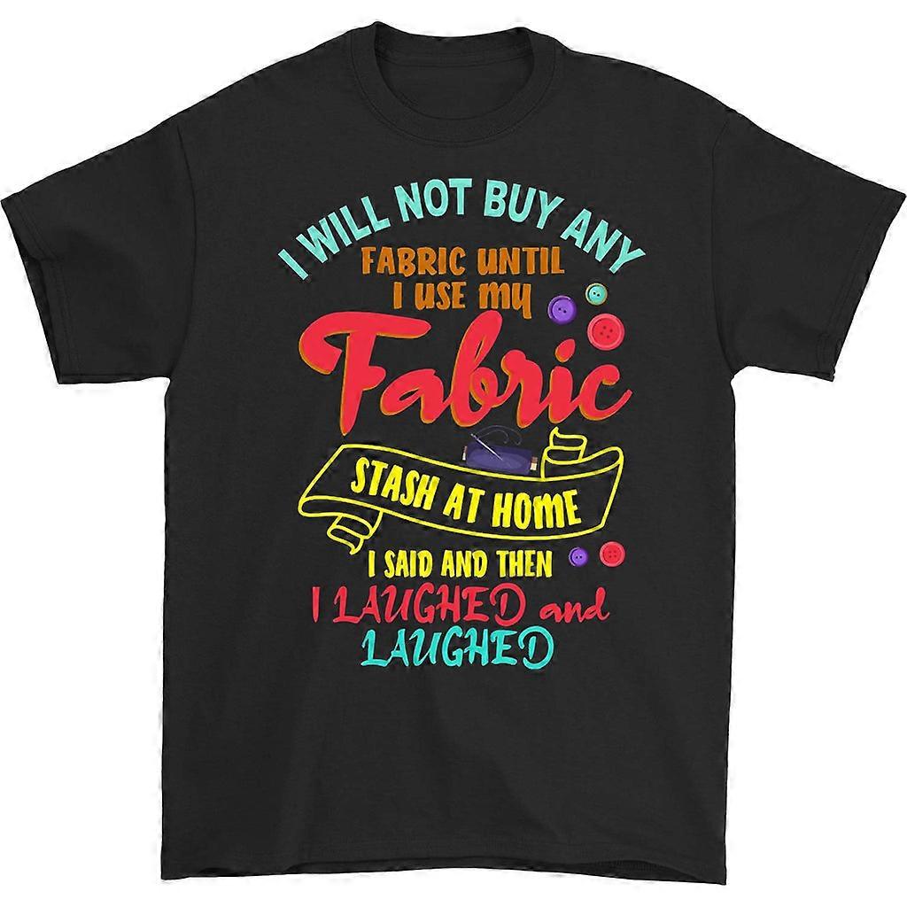 Não vou comprar nenhuma camiseta de tecido