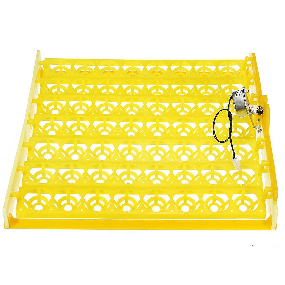 56 Incubator Automatic Eggs Turner Tray With Teching Equipment 220v Motor Farm Tool