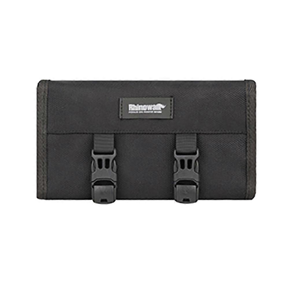 Rhinowalk Motorcycle Tool Roll Bag Portable Motor Saddlebags Side Tool Storage Bag Pouch Outdoor Tr
