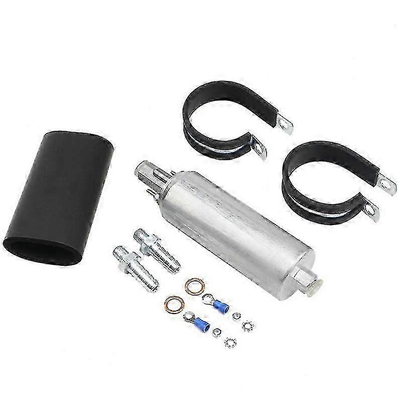 Walbro Universal 255 LPH Inline High Pressure Fuel Pump External GSL392 w/ Kit