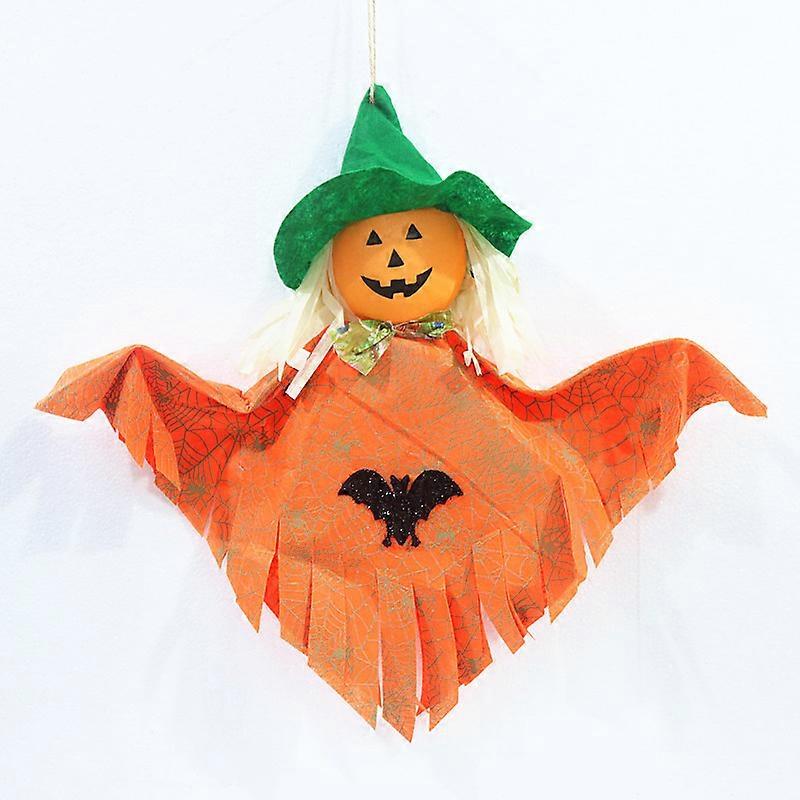 halloween house number pendant