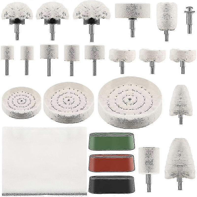 21 Polishing Pads Polishing Wheels, Conical Column Mushroom Round T-shaped