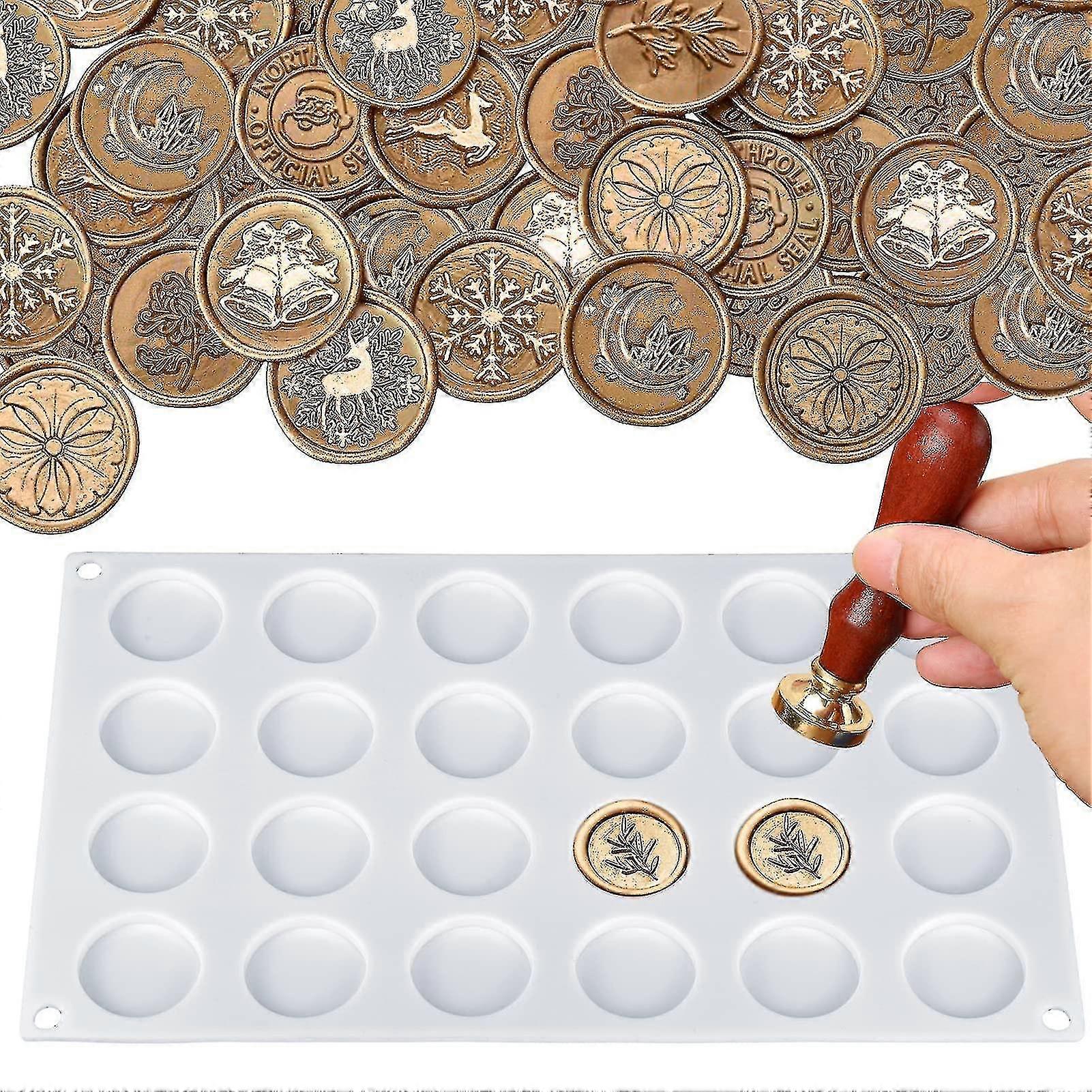 Wax Sealing Mat Silicone Mat For Wax Seal Stamp With Removable For Diy