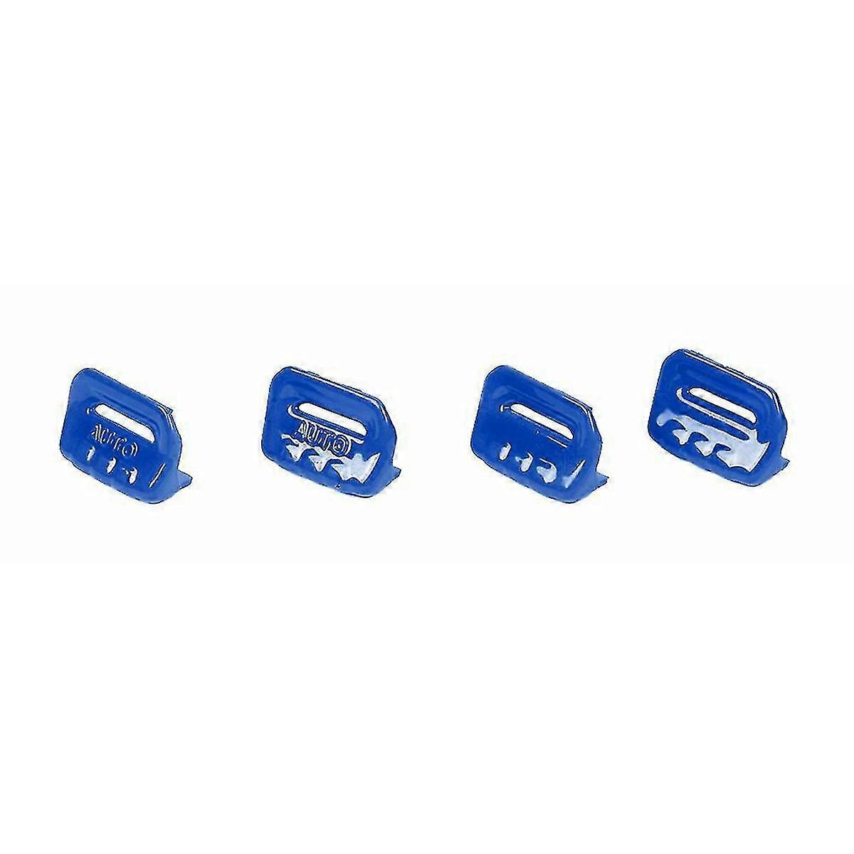 Window Lift Switch Adjust Button Cover Trim Abs (blue)