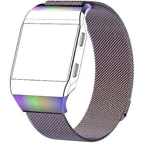 For FITBIT Ionic Milanese Watch Band, Large Size : 24X2.2cm