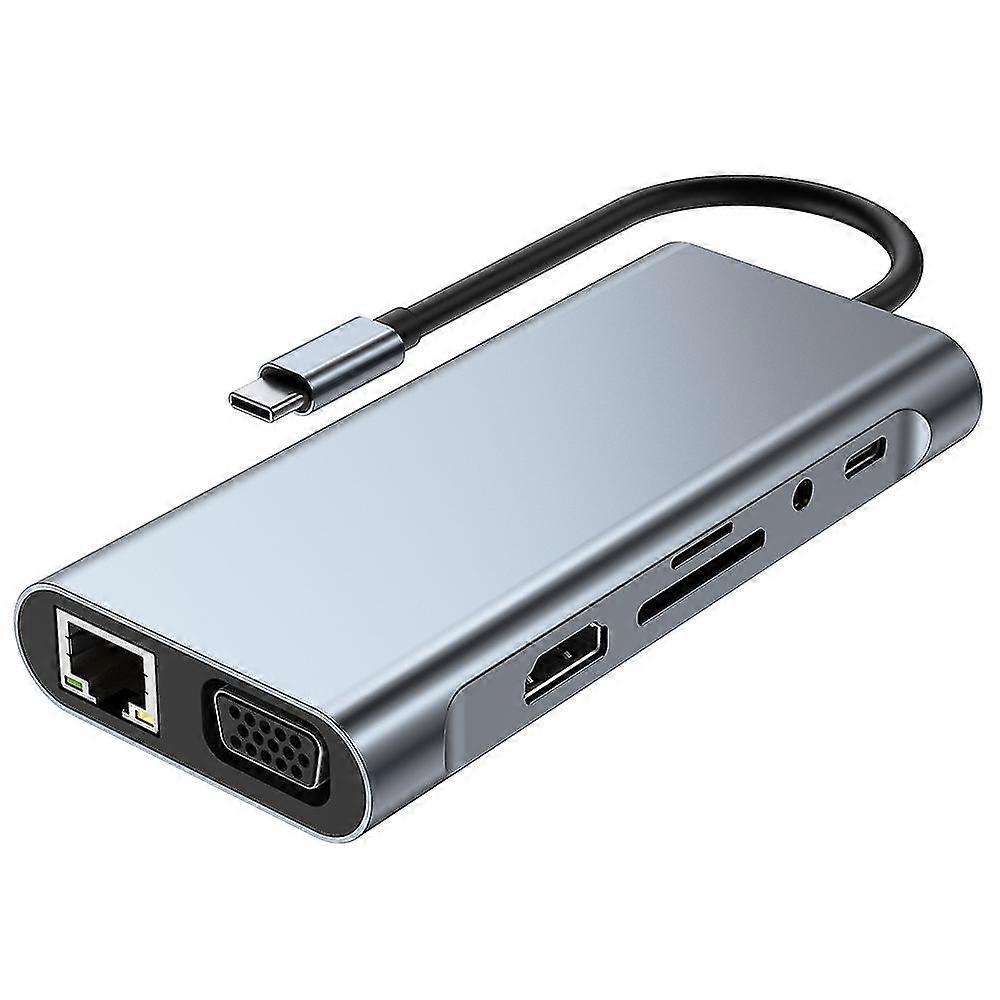 Usb C Hub,11 In 1 Usb C Adapter,compatible Macbook Pro/air,plus Type C Devices