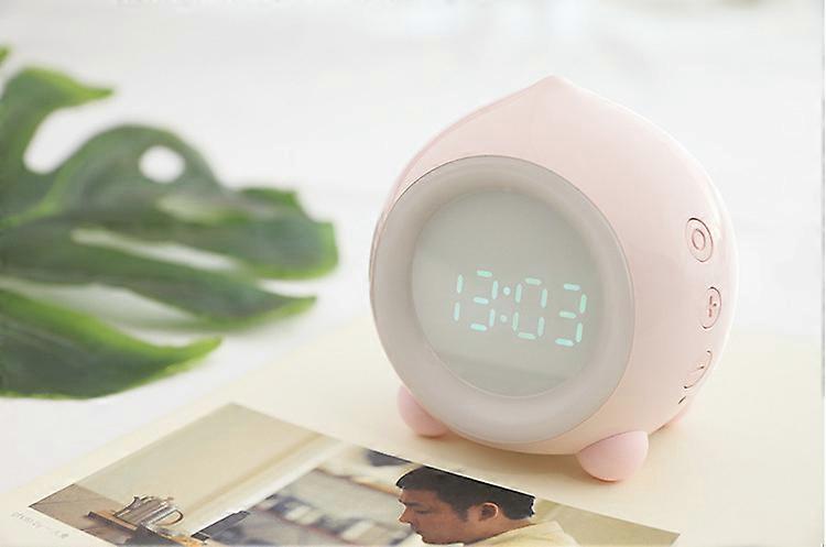 Children's Alarm Clock Digital LED Light Alarm Clock Night Light