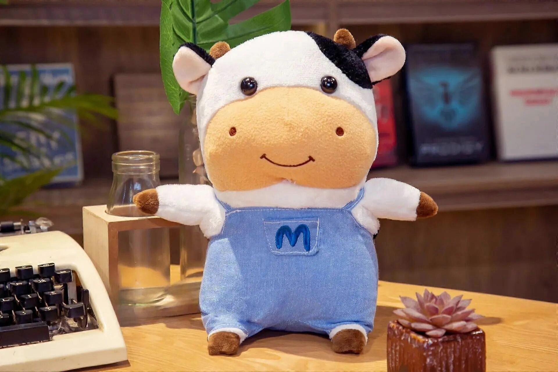 2019新年ラッキートイバックパックパンツビーフミルクベルベットぬいぐるみ人形おもちゃマシンドールガールズ若々しいショートぬいぐるみフィリングPPコットン