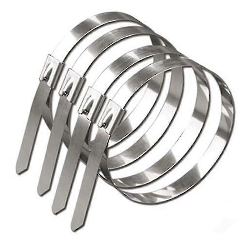 200stk Metalkabel binde med jerntråd Fastgørelse spænde Solcellebindet binde