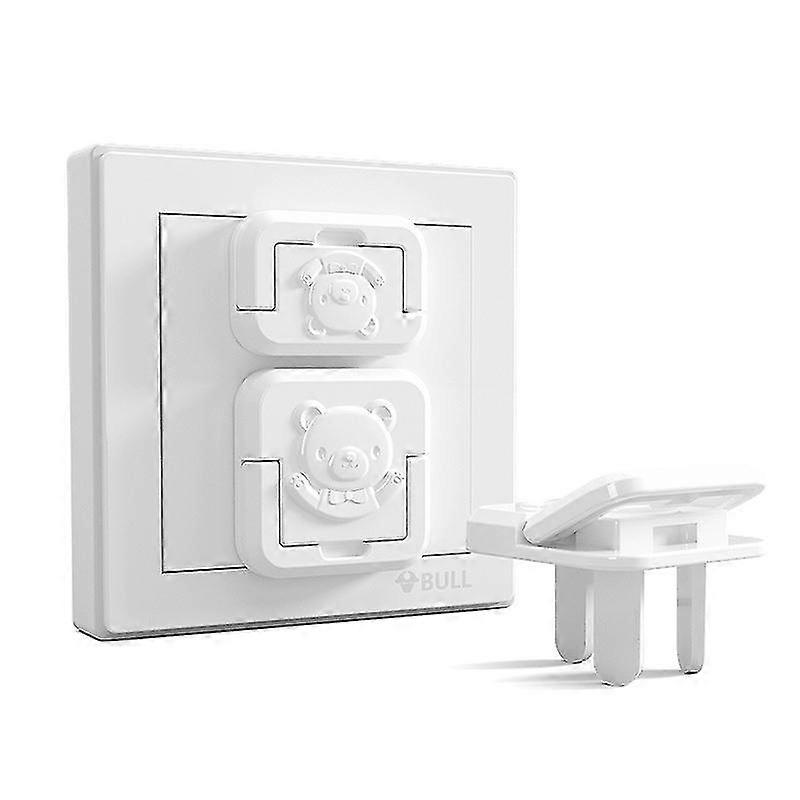 Outlet Cover Pack White Child Resistant
