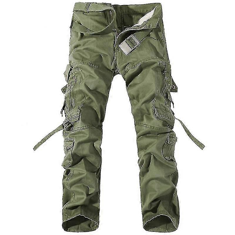 2023 Mode Militära Cargobyxor Byxor för män Overaller Casual Baggy Army Cargo Byxor Herr Plus Size Multi-pocket Tactical