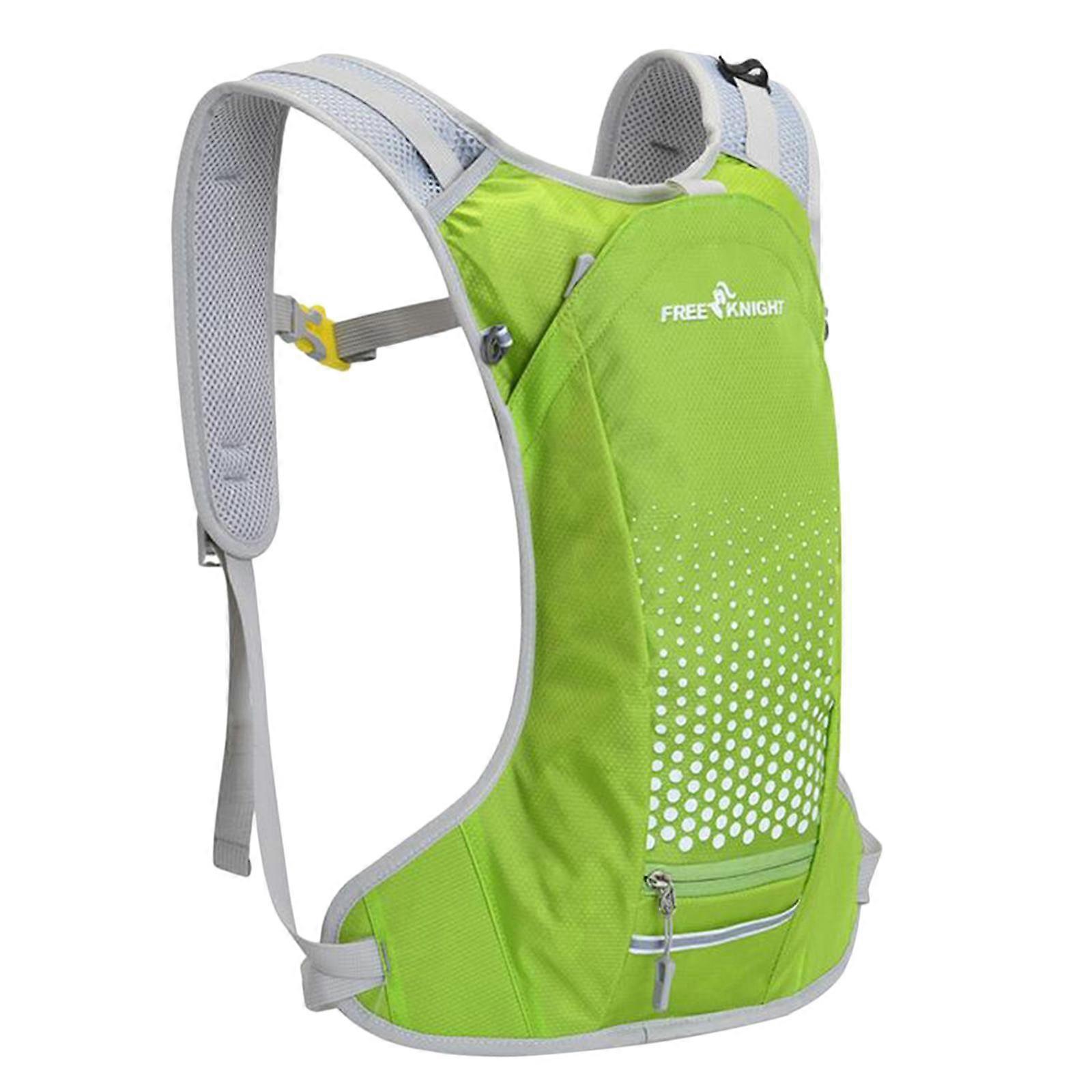 Running Camping Hydration Backpack Pack Bag Pouch Climbing Green