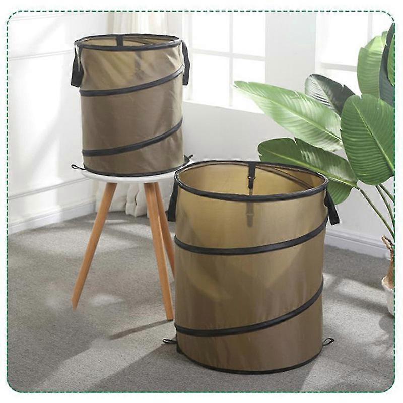 MIMIGO Camping trash can, Pop-Up Trash Can/Recycle Bin car garbage can reusable outdoor trash garden yard trash bagfoldable camping recycling bin 0/24