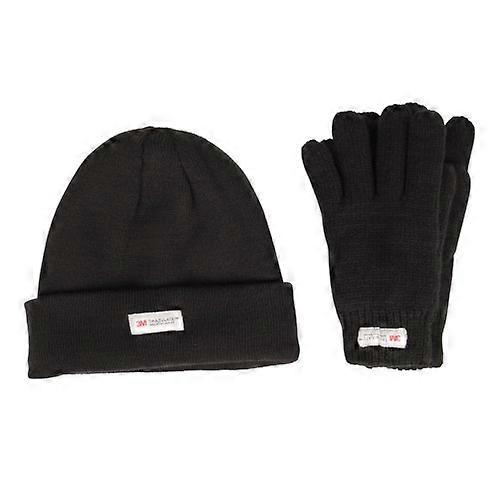 Mountain Warehouse Childrens/Kids Thinsulate Fleece Beanie & Gloves Set