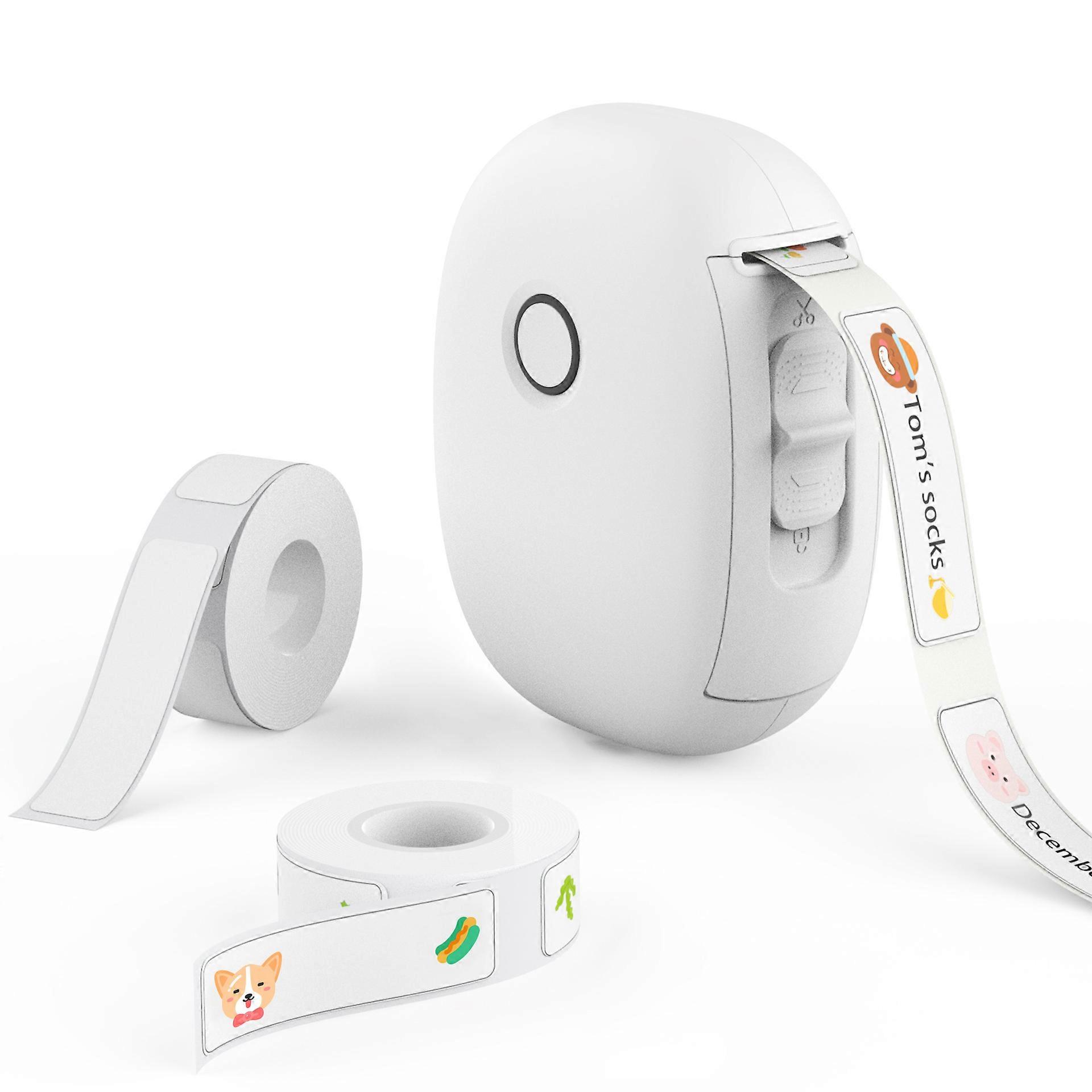 nice Portable Label Maker, Continuous Waterproof Label, Inkless Label Maker, Mini Wireless Label Maker with Multiple Templates, for Home, Kitchen, Sch