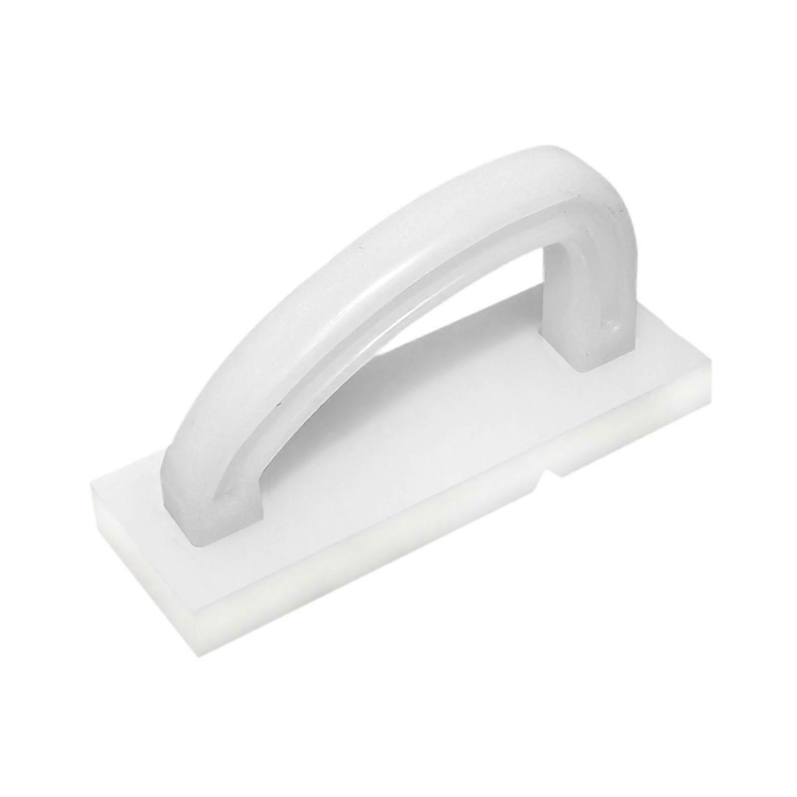 Cutting Board Resurfacing Tool with Handle Cutting Board Scraper for Kitchen White