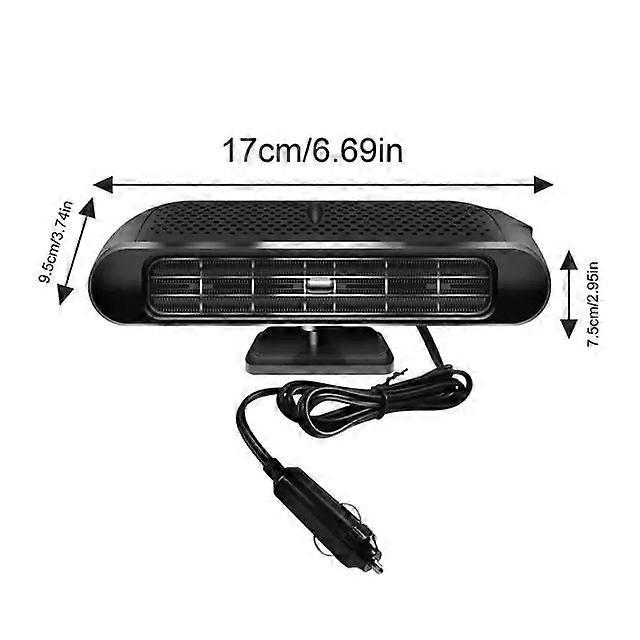 Refer To Description Portable Adjustable Heater Windshield Defrost Electronic Air Cooler For Car Auto