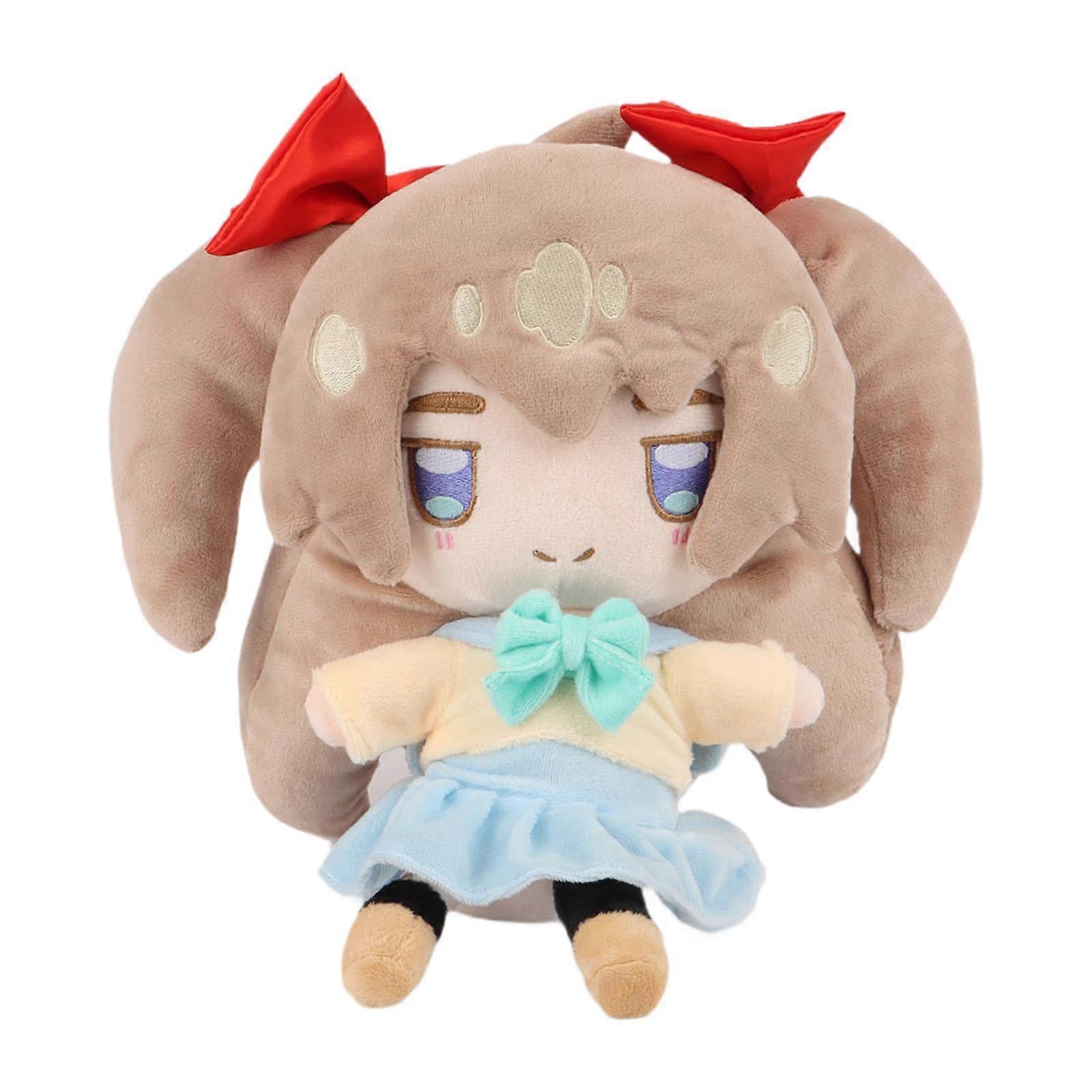 Anime Plush Doll Decorative Cute Soft Toy for Party Favor Birthday Festivals blue