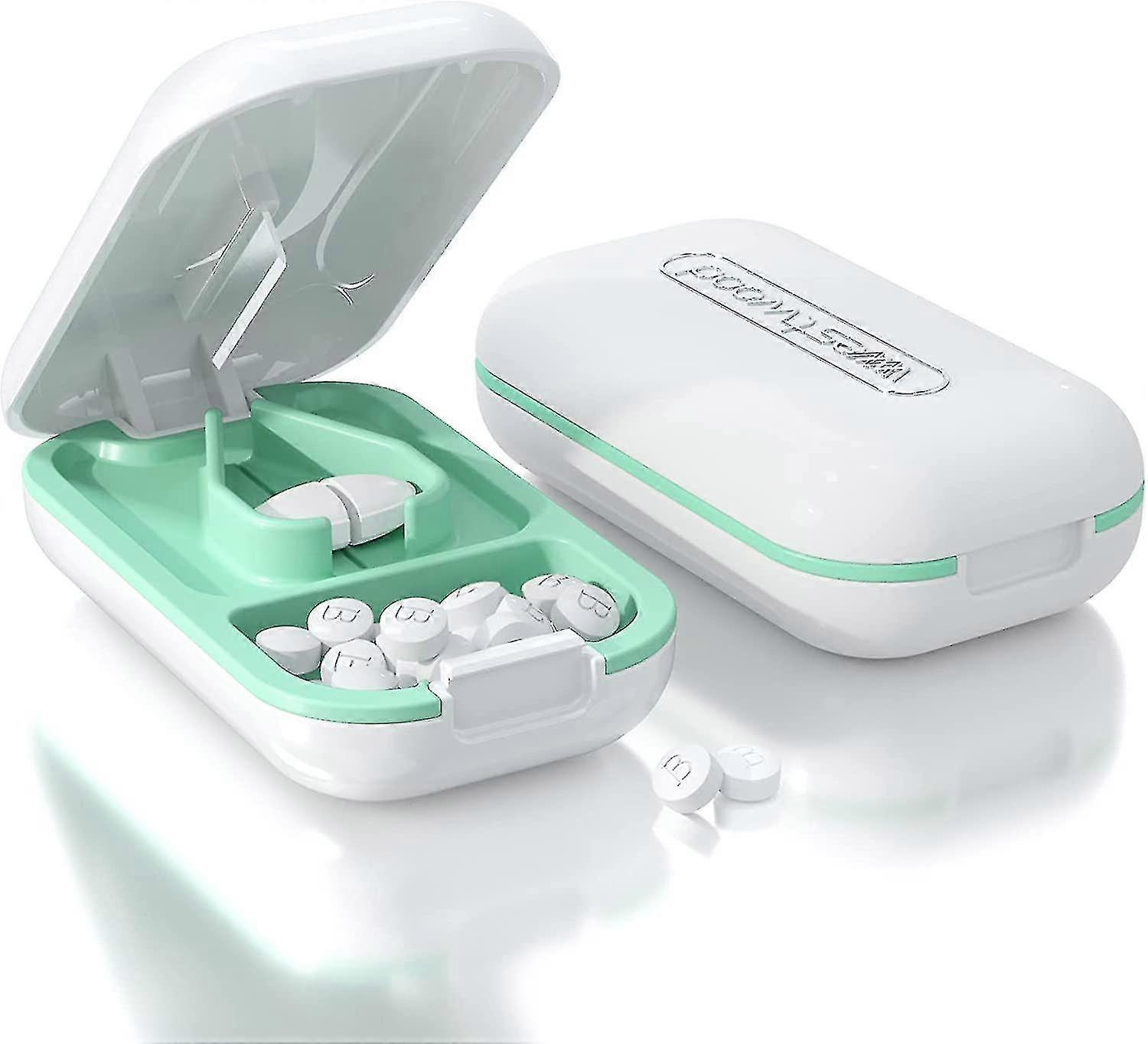 حبوب منع الحمل القاطع ، حبوب منع الحمل الفاصل حبوب منع الحمل القاطع لحبوب صغيرة كبيرة ، يقطع أقراص الفيتامينات ، المحمولة جميلة حبوب منع الحمل كسارة