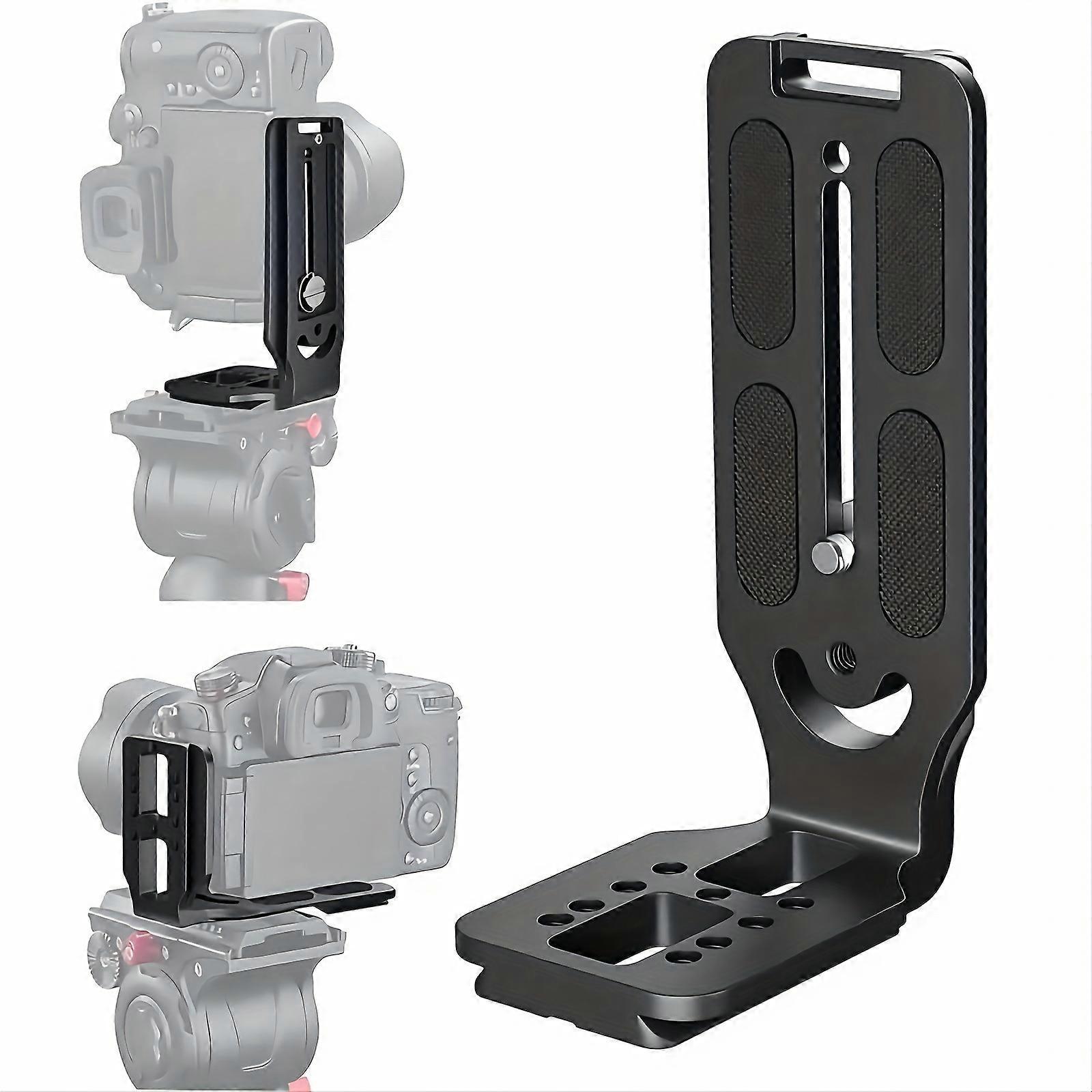 L-shaped Camera SLR Vertical Shooting Board, Micro Single Tripod Horizontal And Vertical Shooting Switch, Quick Installation Board, Live Video Recordi