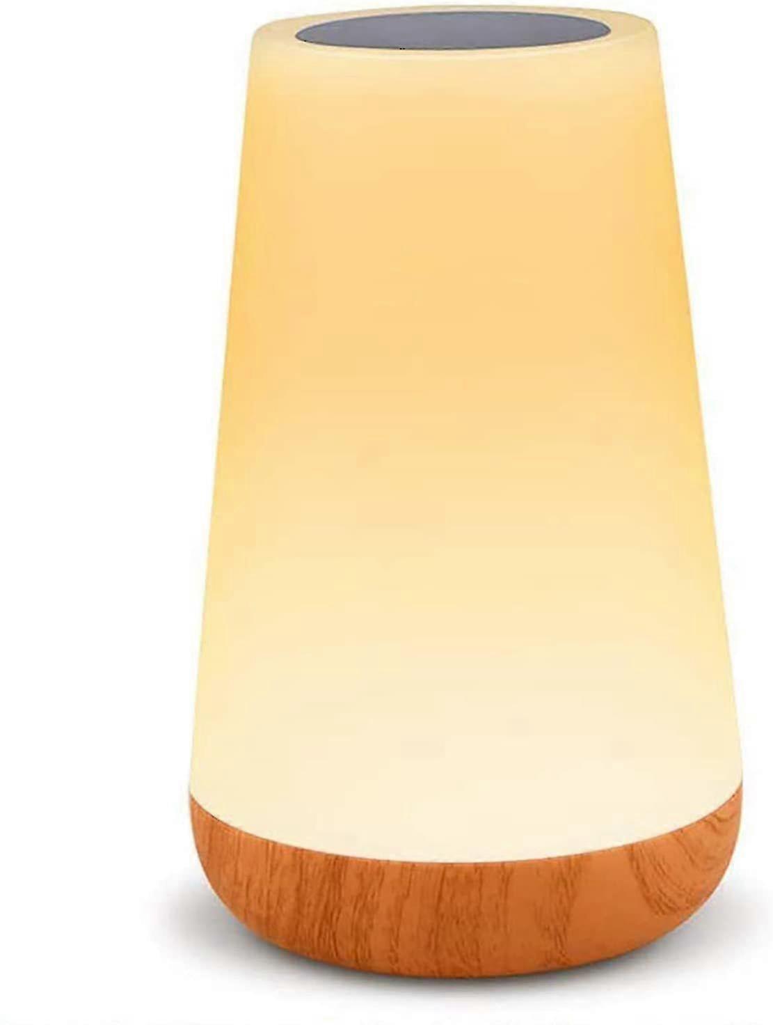 Led Night Light, Bedside Lamp, Colorful Touch Night Lamp, Remote Control, Rechargeable With Adjustable Brightness, For Bedroom, Children's Room, And L
