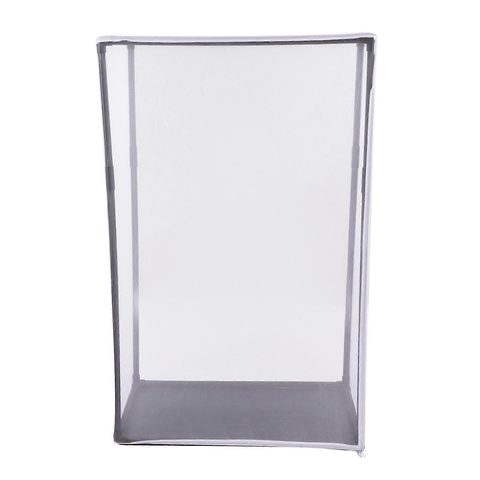 Outdoor Butterfly Habitat Cage - Wide and High PVC Tube with Stable Zipper Closure and Insect Mesh