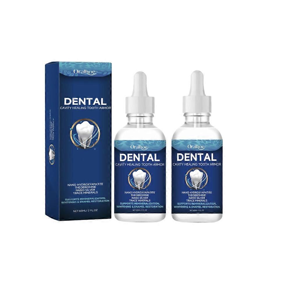 Dental Cleaner & Care Solution 60ml Cleaning & Care,2pcs