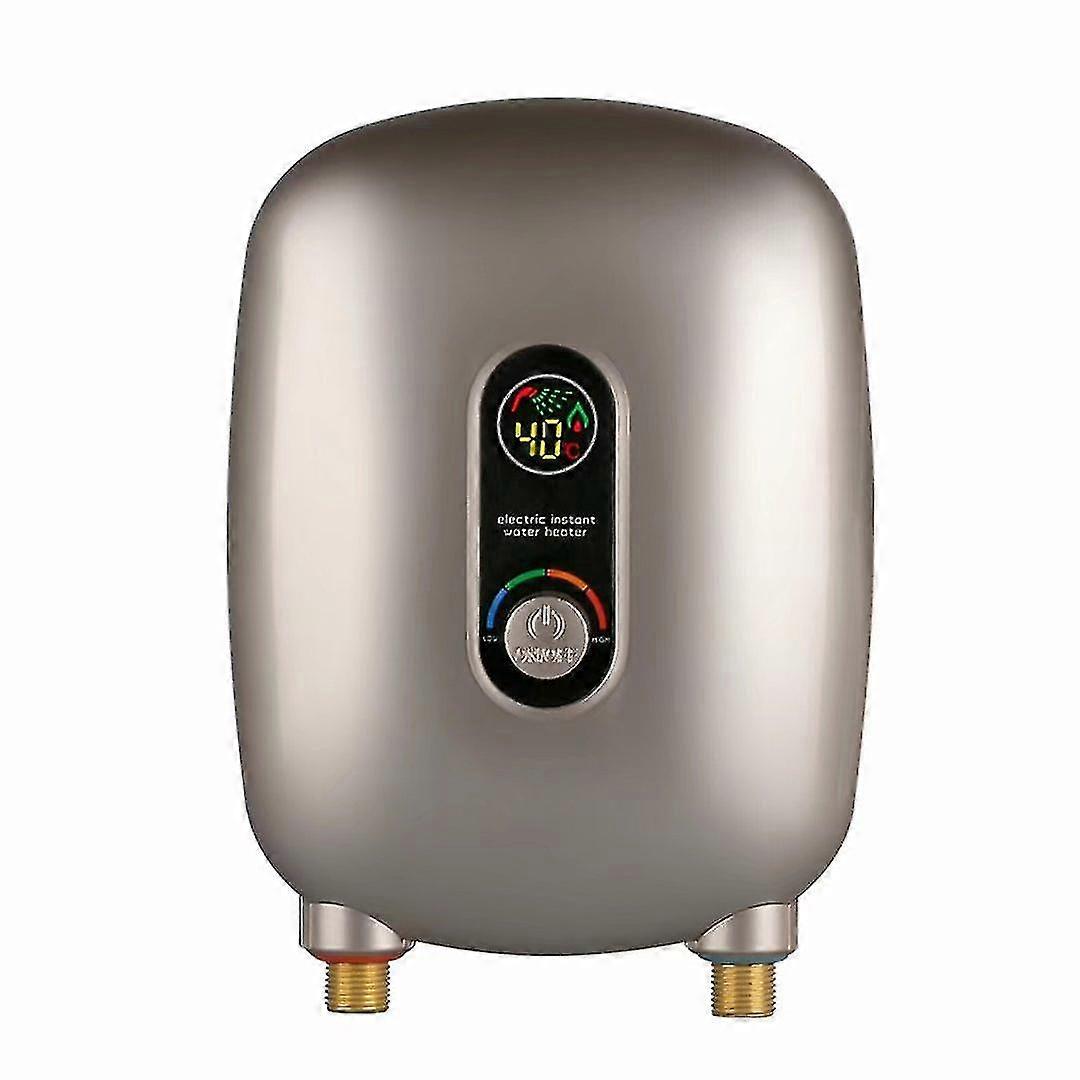 Electric Tankless Instant Water Heater With Lcd Display