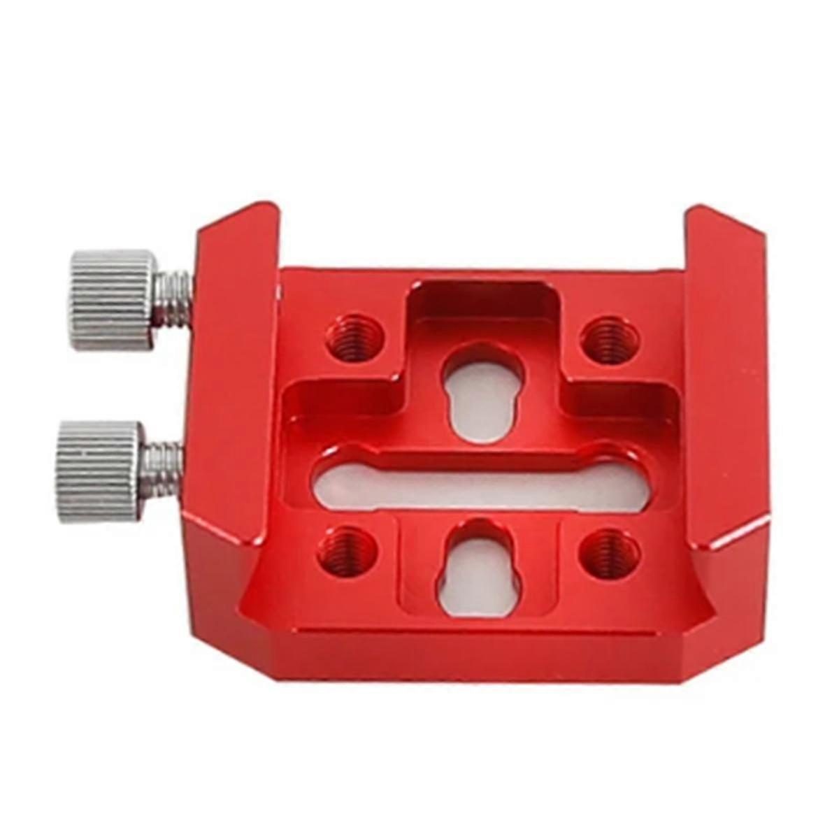 Guide Mirror Dovetail Plate Red Short Board for Dovetail Slot Telescope Accessories Dovetail Mount