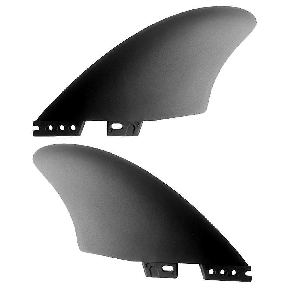 2PCS Surfboard Fins Surf Water Sport Surf Accessories for 2 Fins Thrusters Surf Fin Thrusters Nylon