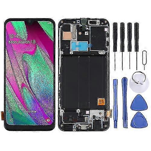 Tft Material Lcd Screen And Digitizer Full Assembly With Frame For Samsung Galaxy A40 Sm-a405f