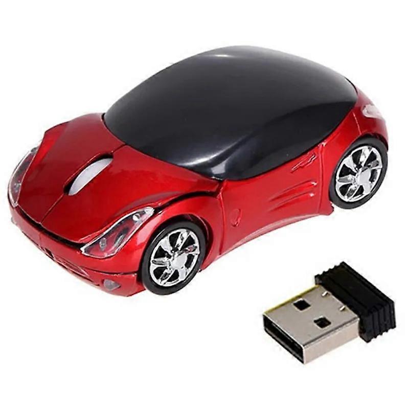 2.4GHz 1600DPI Wireless Optical Mouse USB Scroll Mice for Tablet Laptop  Cartoon Car Mouse Mice & Trackballs