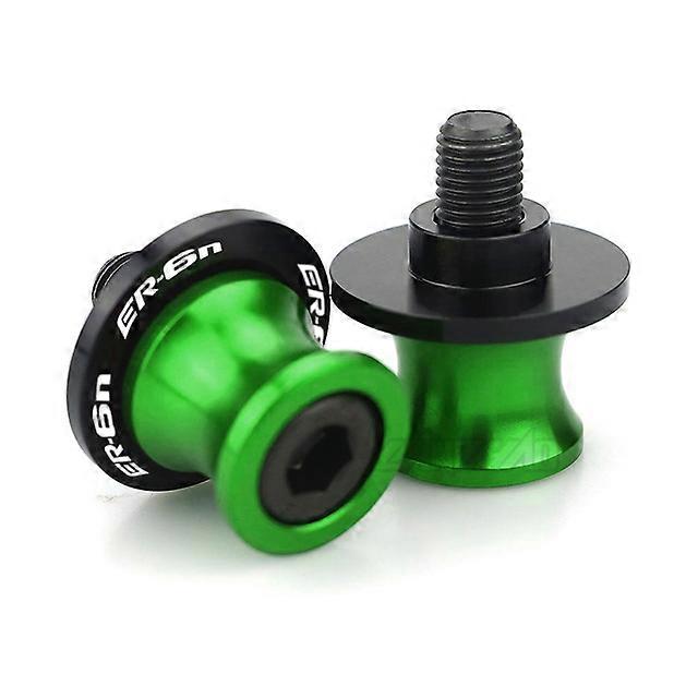 ER-6N Motorcycle Swingarm Spools Rear Stand Screws Sliders Aluminum Accessories for Kawasaki ER6N 2006 - 2013 2014 2015 2016
