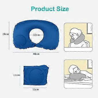 Needventure® Reiskussen Cool & Comfort Opvouwbaar Nekkussen Traagschuim Kussen Mini Hoofdkussen Memory Foam Geschikt Voor Auto En Vliegtuig Kind Volwassene Voorkom Nekklachten 1643012332