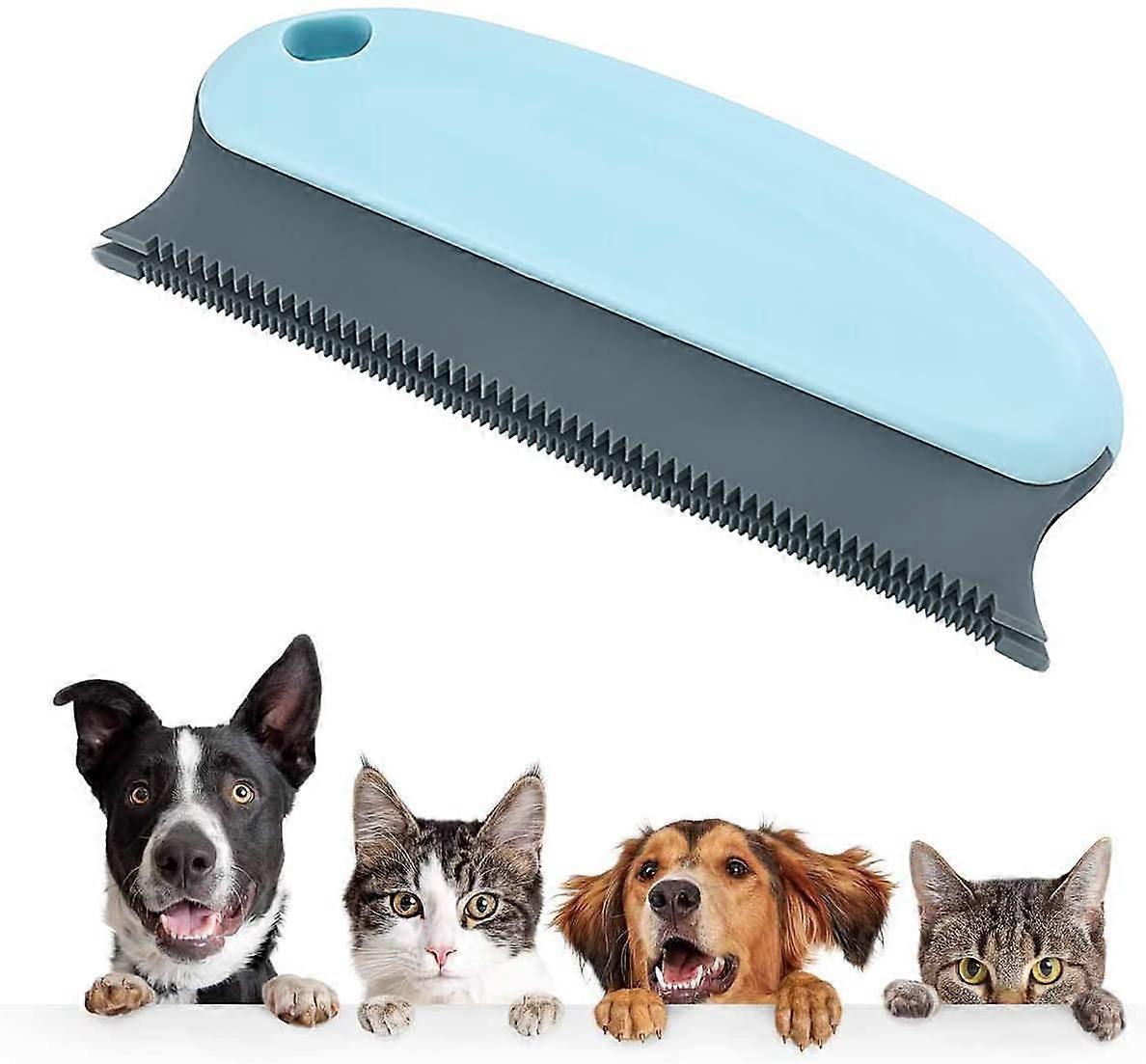 Pet Cat Dog Hair Remover Brushes, 2 in 1 Cleaning Brush, Lint Remover Comb, Clothes/Sofa/Car/Bed/Carpet/Cat Tree