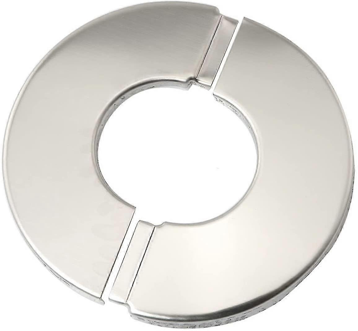 2st rostfritt stål Round Escutcheon Väggmonterat vattenrörsskydd Tillbehör för 28 mm diameter