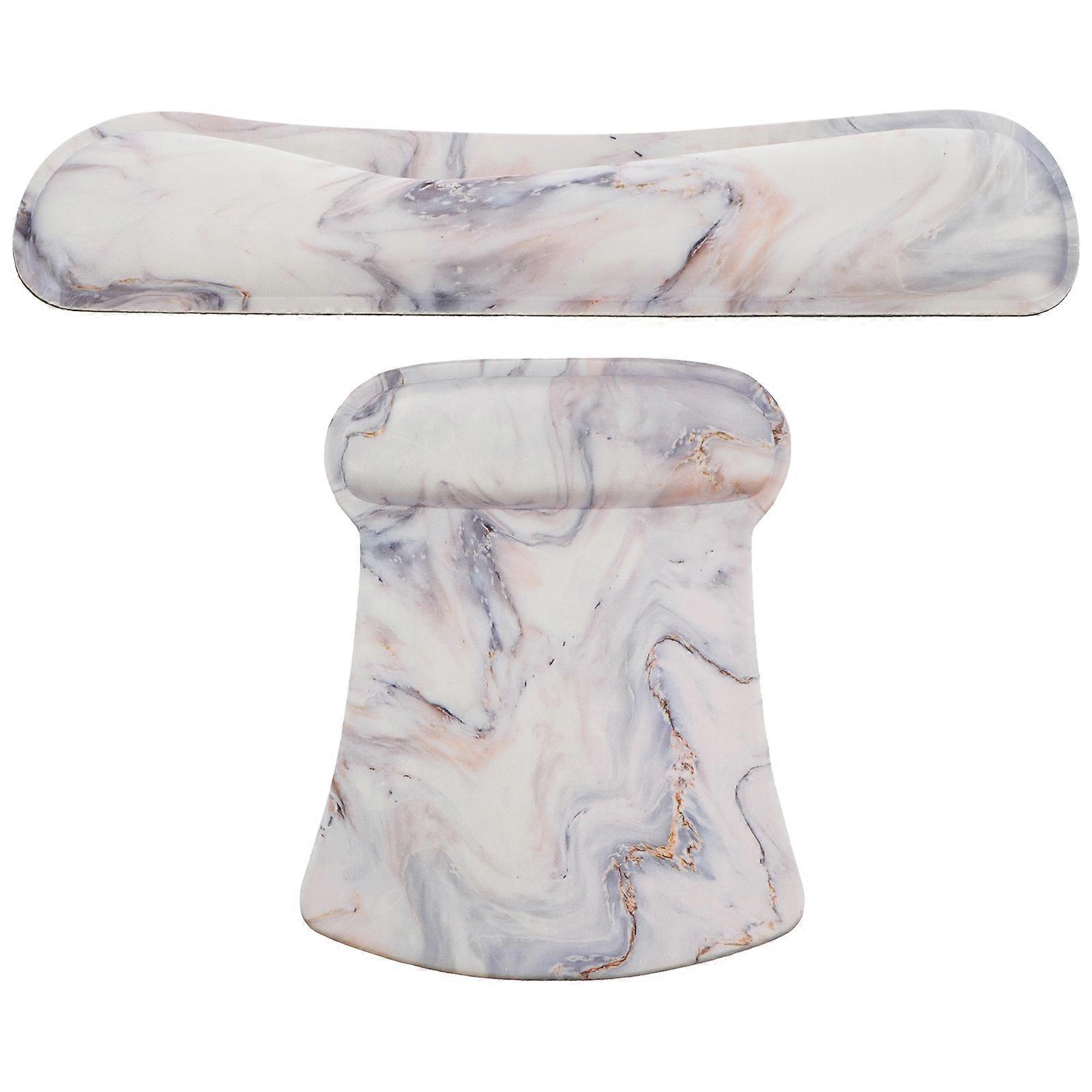 2 Pcs Keyboard Wrist Rest Support Pads Mouse Wrist Rest Support Mouse Pads