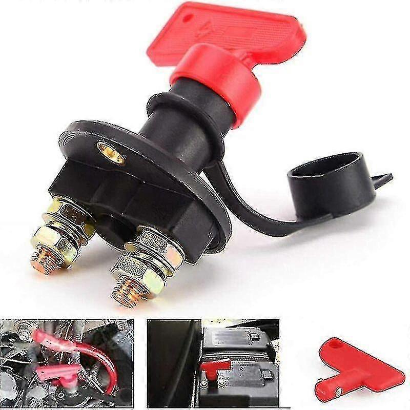 xjUniversal Battery Switches Isolator Main Battery Isolator Switch Power Cut Off Switch Isolator Suitable-i