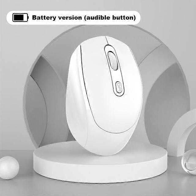 Wireless Mouse Mute Bluetooth Compatible Mouse Mute Battery Mouse 2.4G Wireless Office Mouse PC Accessories